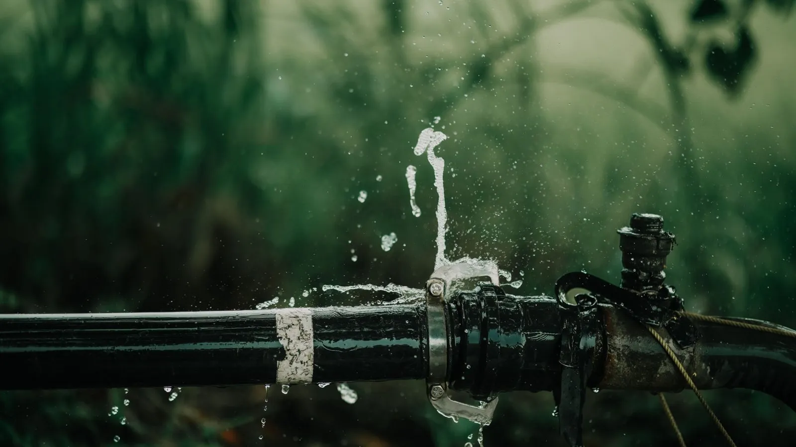 Illustration : Fuite de chauffe-eau par le bas